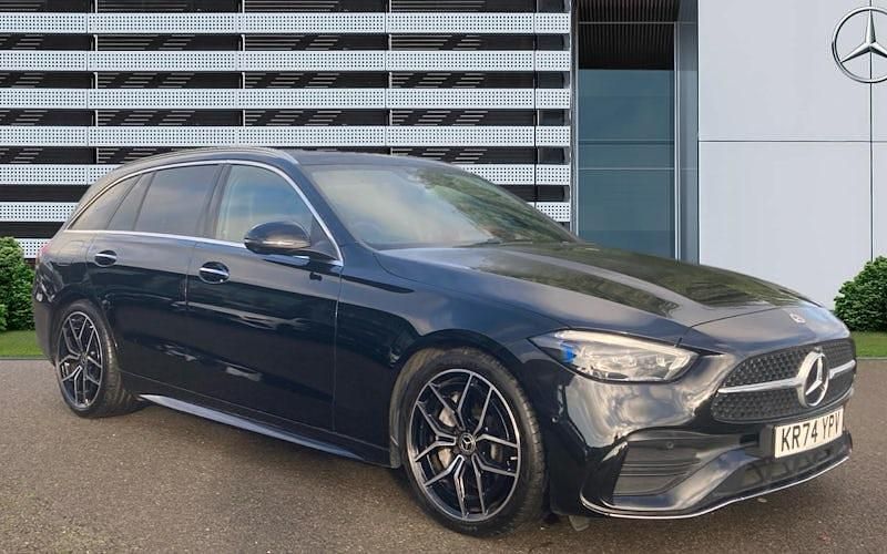 Used 2023 Mercedes C300 AMG Line Premium Estate | £36,997 - Image 1/4