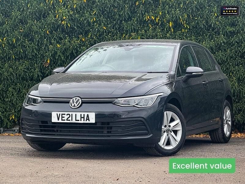 Grey Used 2021 VW Golf VIII S Hatchback | £16,590 (Fair price) - Image 1/4