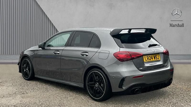 Used Mercedes A35 AMG Premium Plus 306 HP (225 kW) 2024 Mountain grey metallic