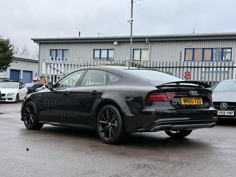 Used Audi A7 S-Line 2016 Black Hatchback
