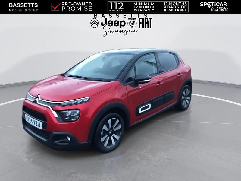 Used Citroën C3 PureTech 83 HP (61 kW) 2024 Red Hatchback