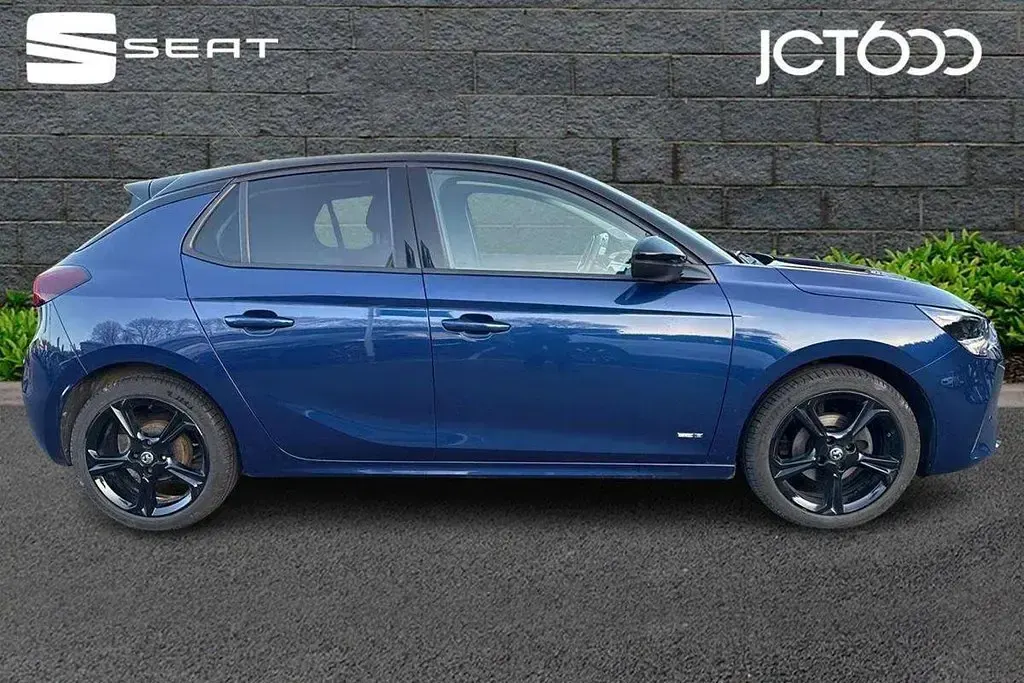 Used Vauxhall Corsa 73 HP (53 kW) 2021 Blue Hatchback