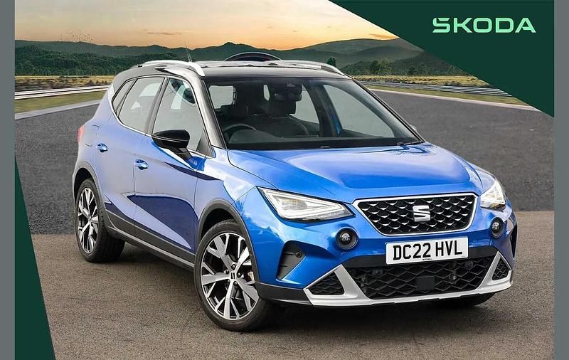 Used Seat Arona Xperience Lux 108 HP (79 kW) 2022 Blue SUV