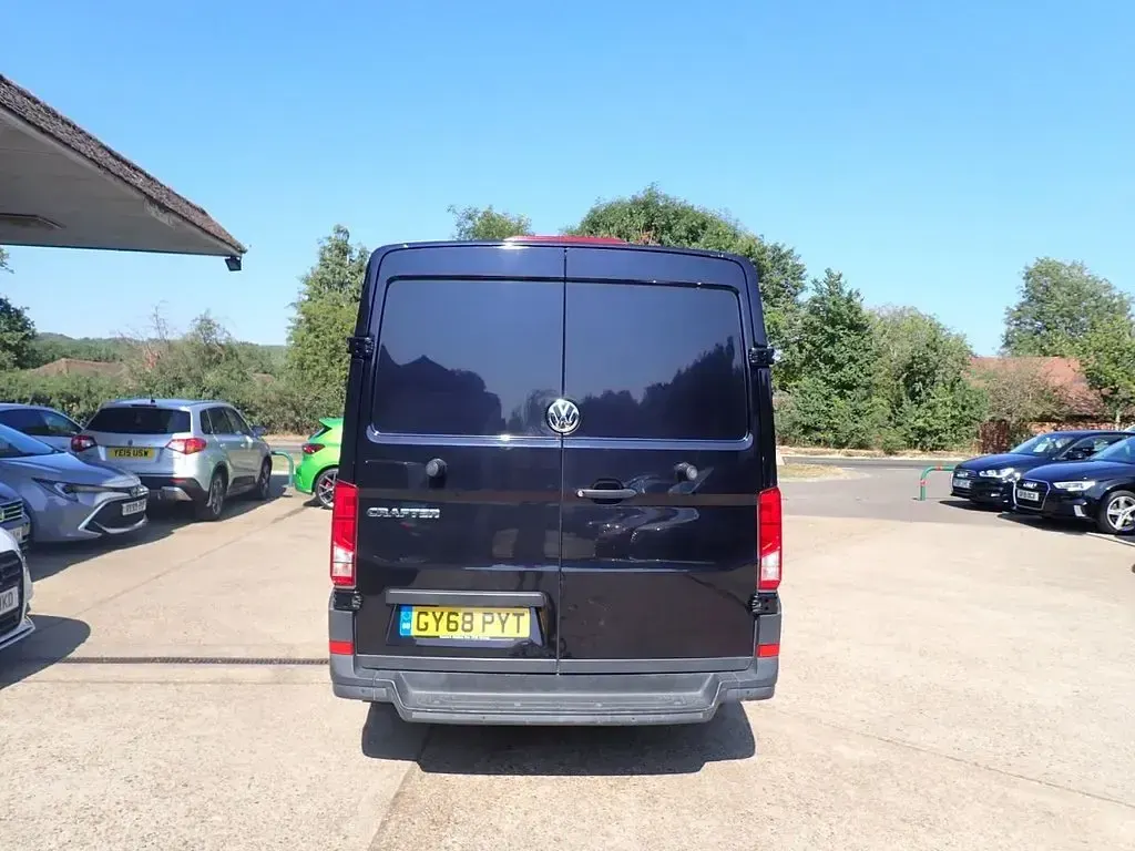 Used VW Crafter Highline 177 HP (130 kW) 2018 Black Van