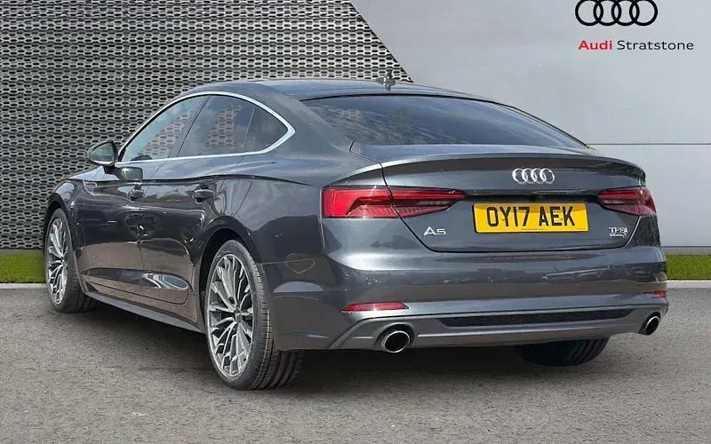 Used Audi A5 Sportback S-Line 252 HP (185 kW) 2017 Grey Hatchback