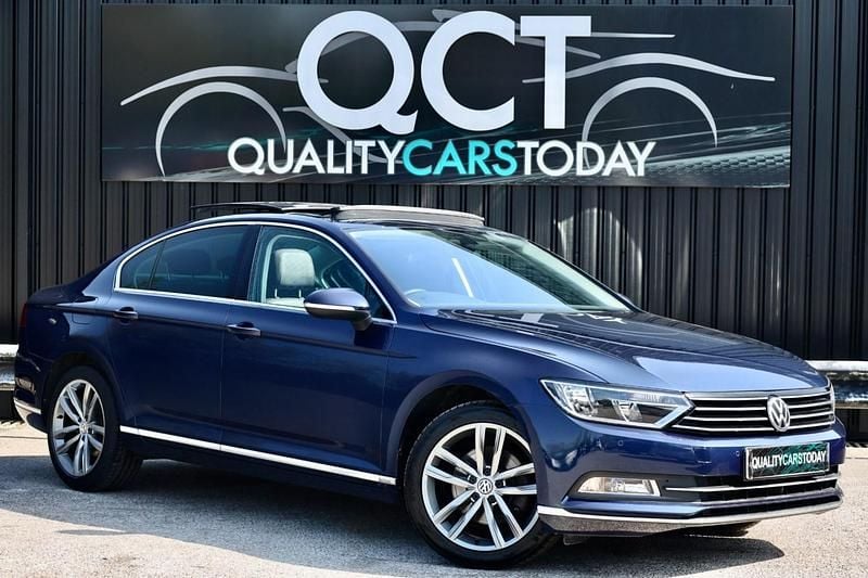 Used VW Passat GT 150 HP (110 kW) 2017 Blue Sedan