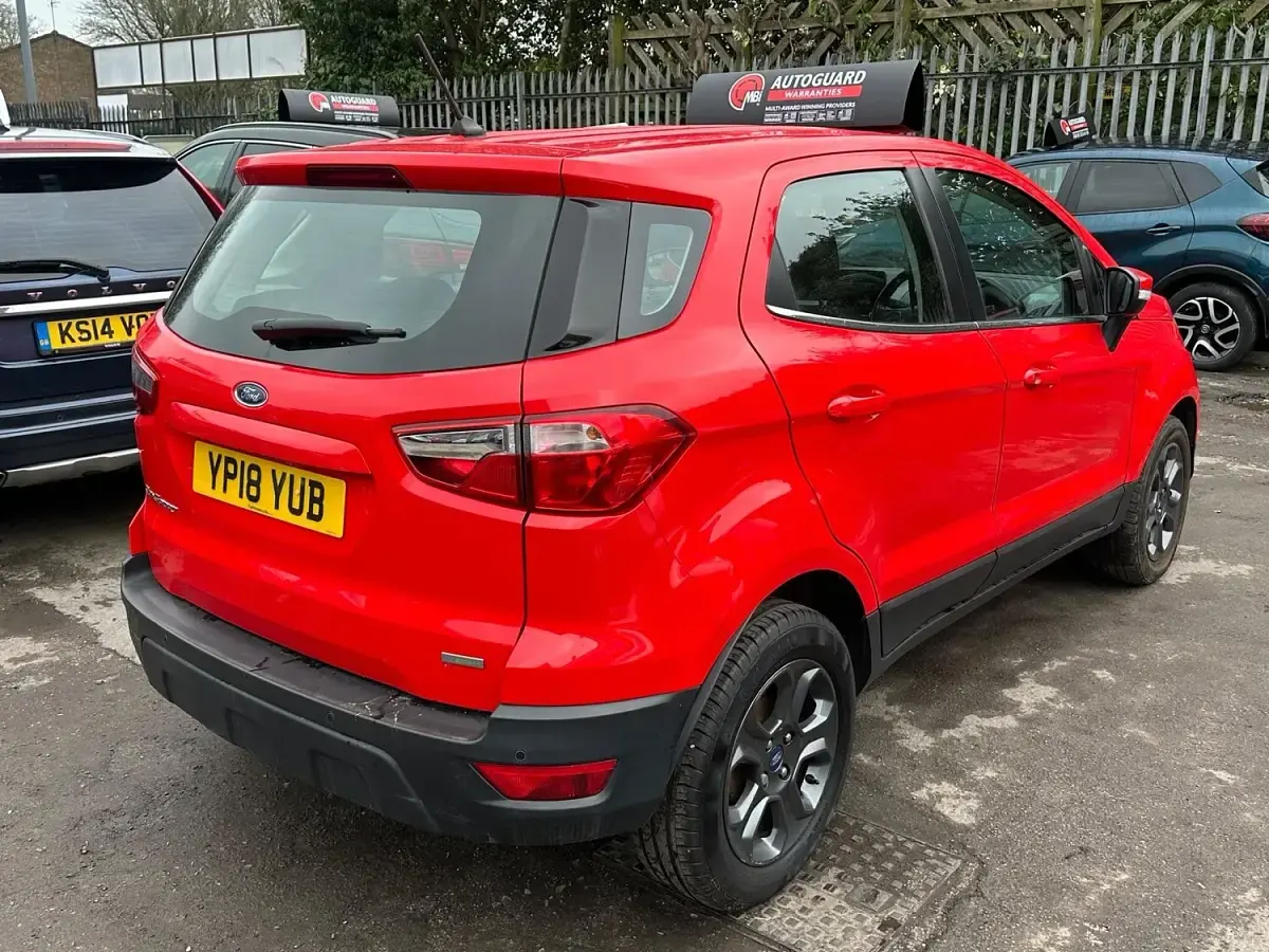 Usado Ford Ecosport Zetec 2018 Rojo SUV