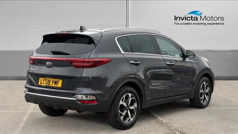 Used Kia Sportage 130 HP (95 kW) 2019 Dark penta SUV