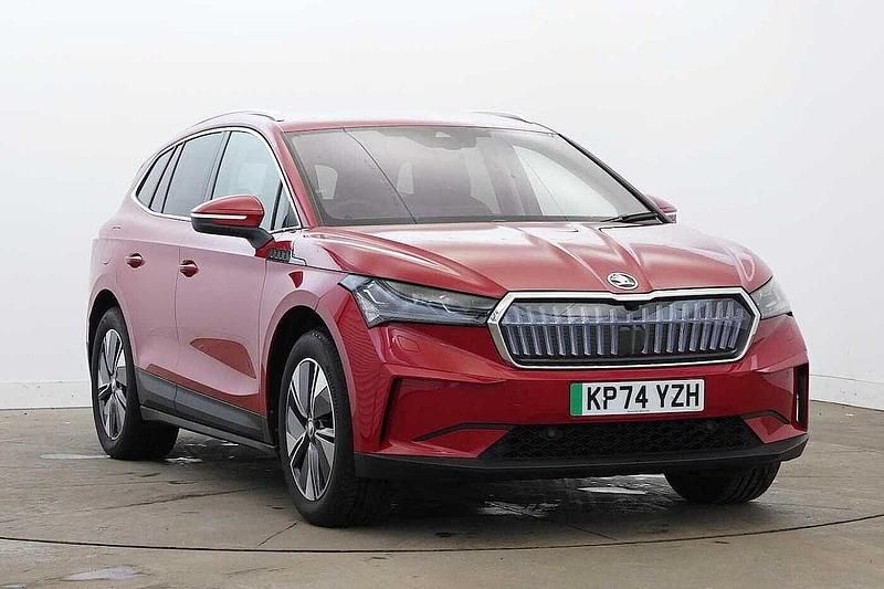 Used Skoda Enyaq iV 154 kW (210 HP) 2024 Velvet red metallic SUV
