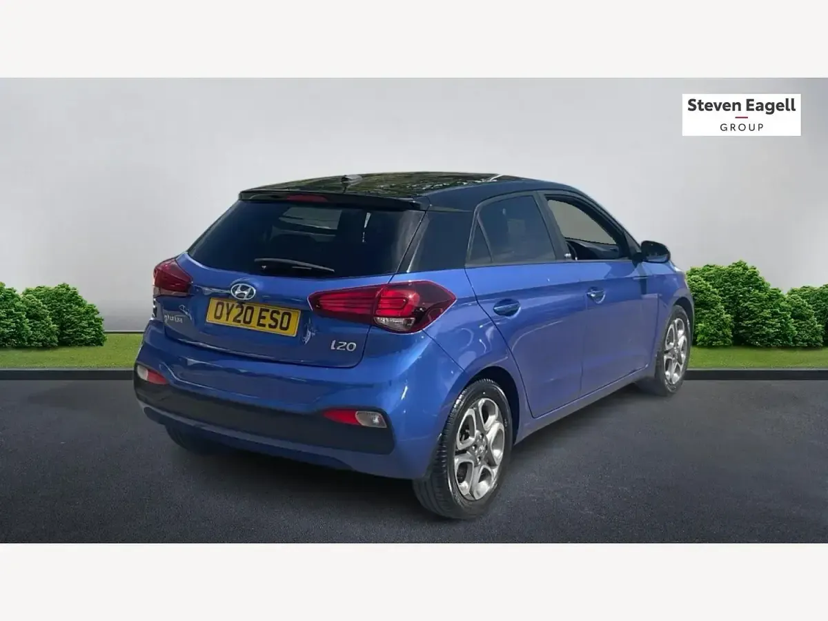Used Hyundai i20 2020 Blue Hatchback
