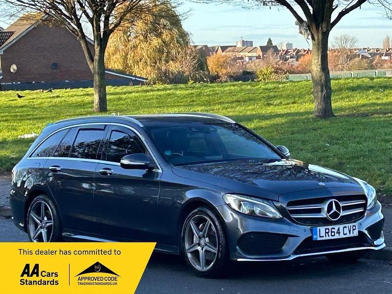 Used Mercedes C200 AMG Line Premium 184 HP (135 kW) 2014 Grey Estate