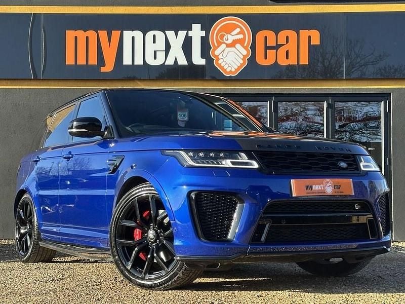 Used Land Rover Range Rover Sport SVR 575 HP (422 kW) 2020 Blue SUV