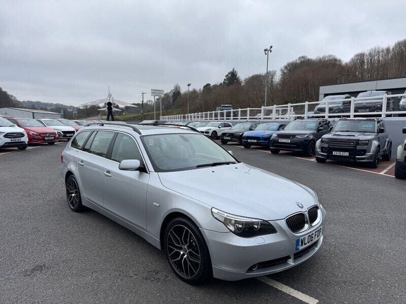 Silver Used 2006 BMW 525 Comfort Edition Estate | £5,750 - Image 1/3