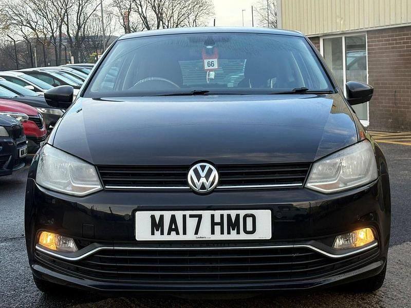 Used VW Polo Edition 90 HP (66 kW) 2017 Black Hatchback