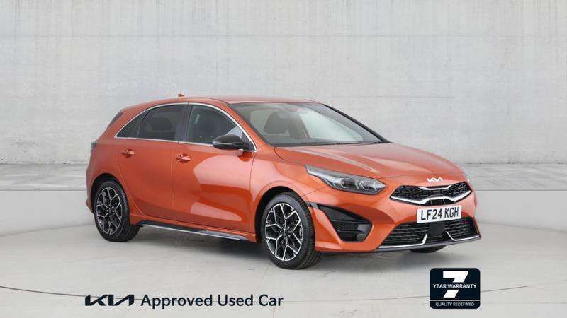 Orange Used 2024 Kia Ceed GT-Line Hatchback | £18,995 (Fair price) - Image 1/4