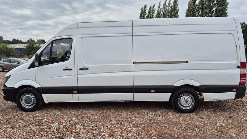 Begagnad Mercedes Sprinter 2017 Vit Van