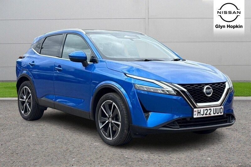 Blue Used 2022 Nissan Qashqai Tekna SUV | £23,563 (Expensive) - Image 1/4
