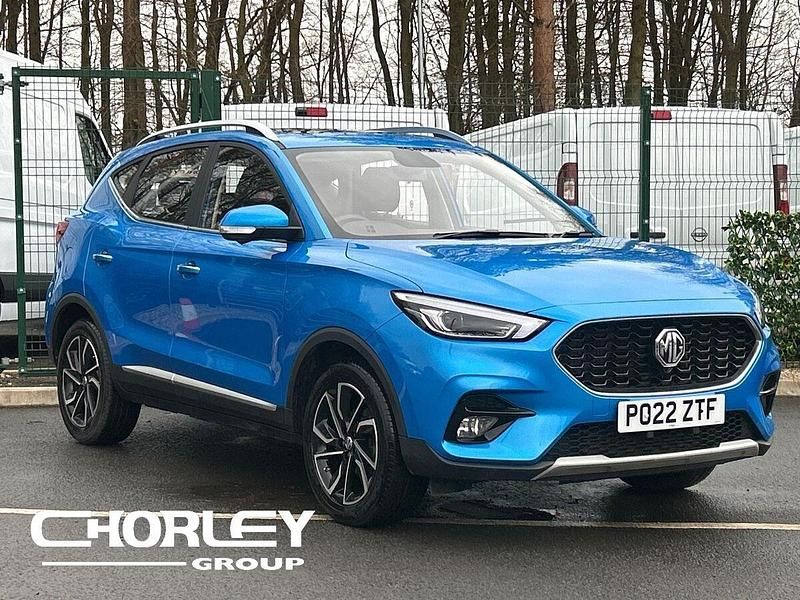 Blue Used 2022 MG ZS Exclusive Sedan | £12,853 (Fair price) - Image 1/4