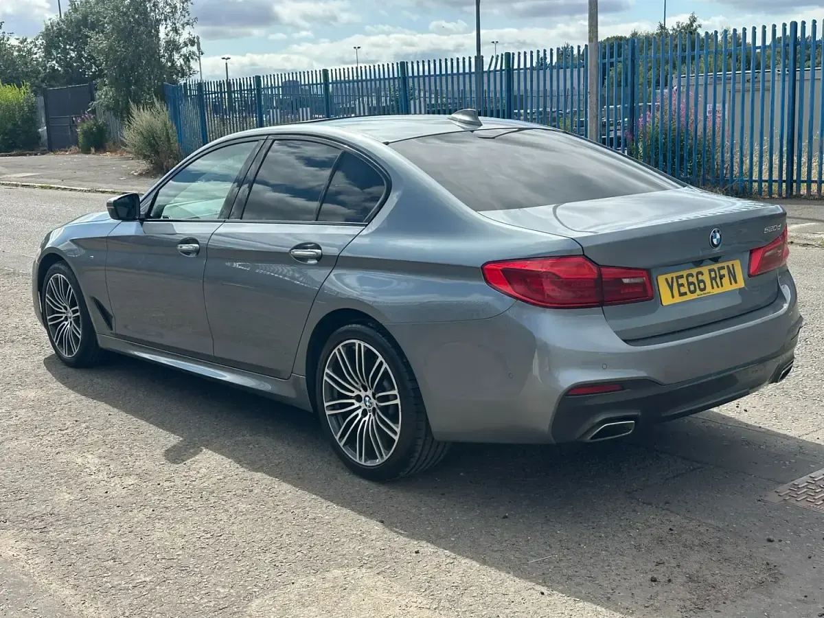 Used BMW 520 M Sport 187 HP (137 kW) 2017 Blue Sedan