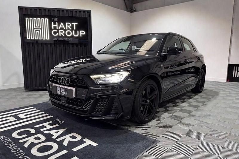 Used Audi A1 Sportback S-Line 110 HP (80 kW) 2022 Black Hatchback