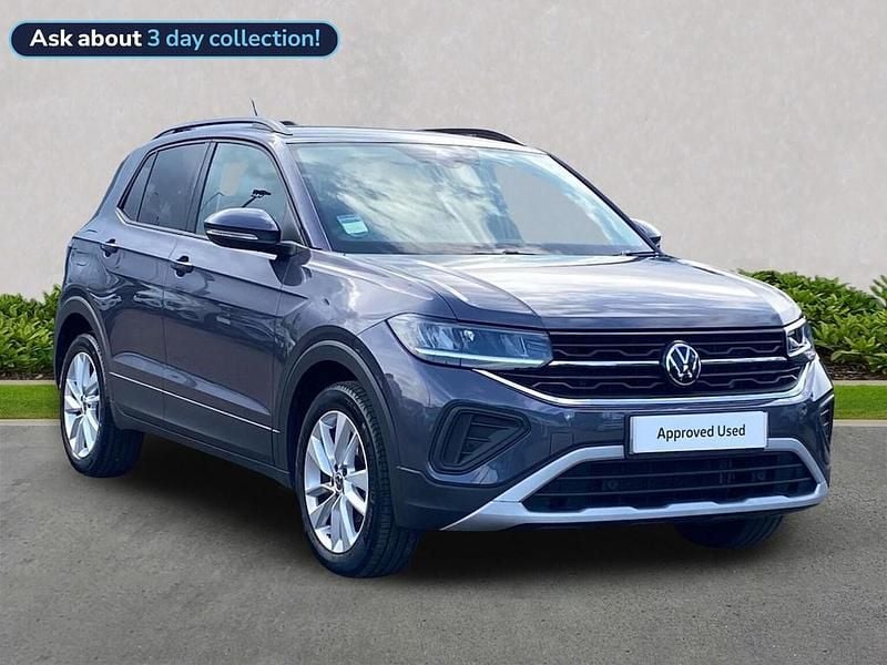 Grey Used 2024 VW T-Cross Match SUV | £20,338 (A bit pricey) - Image 1/4