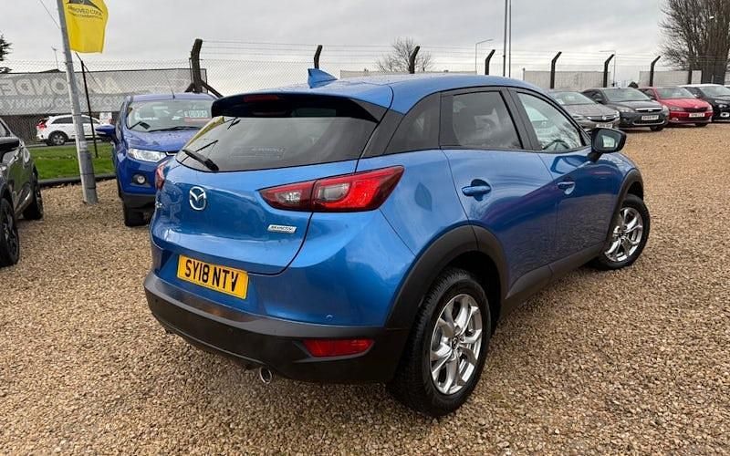 Used Mazda CX-3 121 HP (88 kW) 2018 Blue SUV
