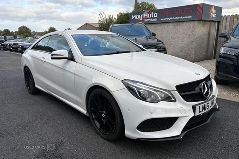 White Used 2016 Mercedes E220 AMG line Coupe | £11,995 (Good price) - Image 1/1