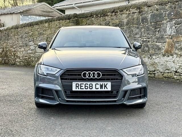 Used Audi A3 Sportback Black Edition 150 HP (110 kW) 2018 Grey Hatchback