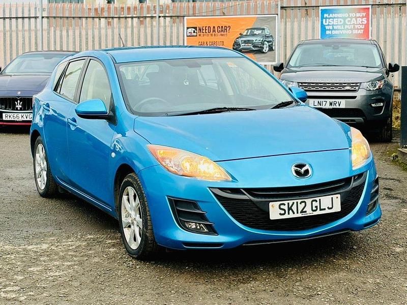 Used Mazda 3 105 HP (77 kW) 2012 Blue Hatchback