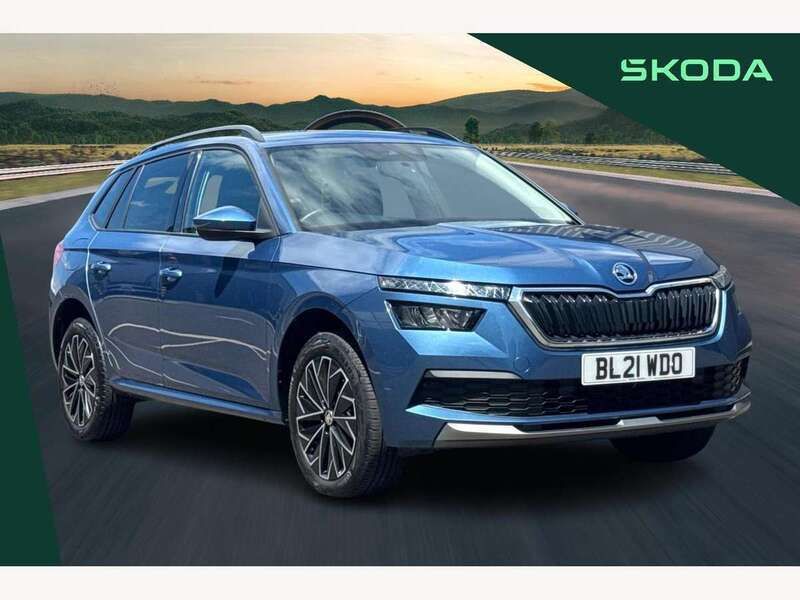 Blue Used 2021 Skoda Kamiq SE Drive SUV | £14,795 (Fair price) - Image 1/4