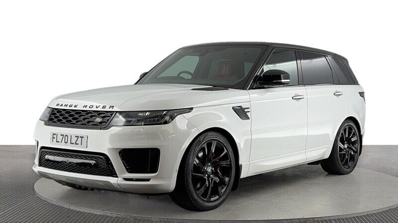 White Used 2020 Land Rover Range Rover Sport Autobiography Dynamic SUV | £35,920 (Expensive) - Image 1/4