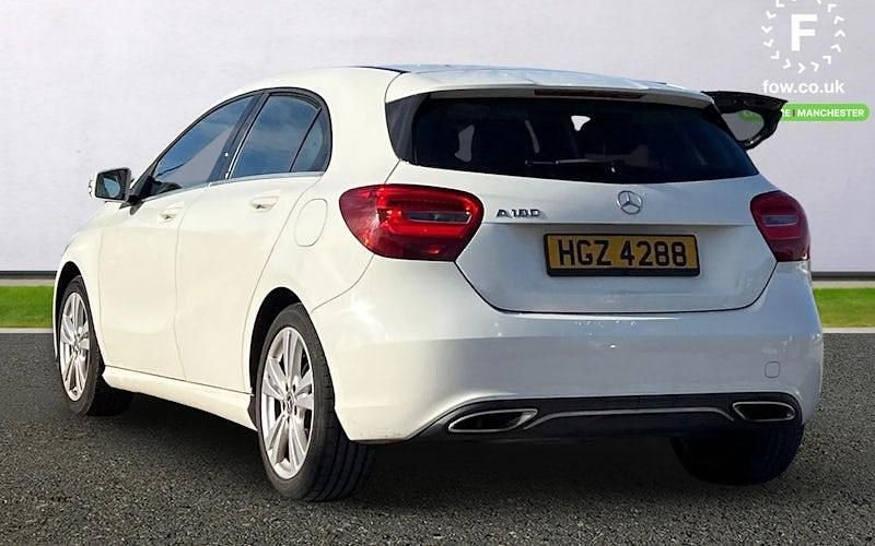 Used Mercedes A180 122 HP (89 kW) 2017 White Hatchback