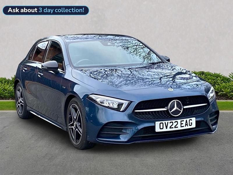 Blue Used 2022 Mercedes A180 Executive Hatchback | £20,899 (A bit pricey) - Image 1/2