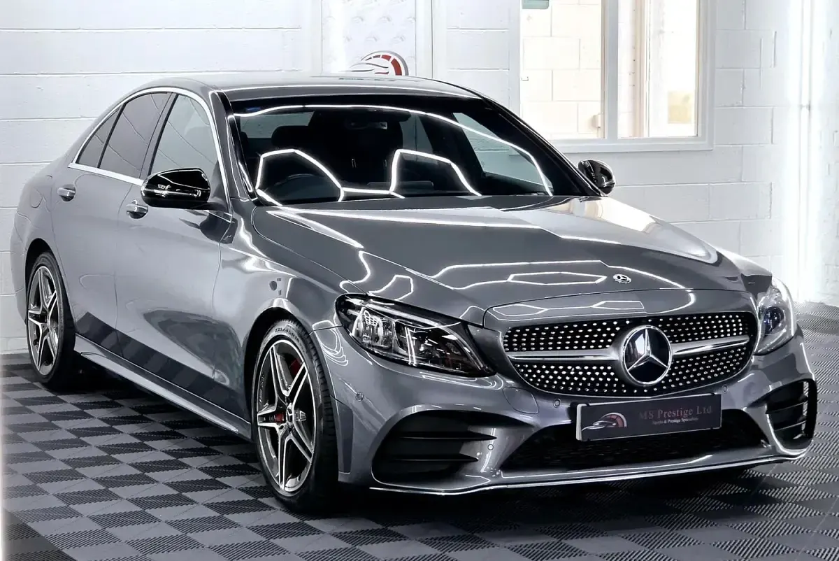 Used Mercedes C300 AMG line 2020 Grey Sedan