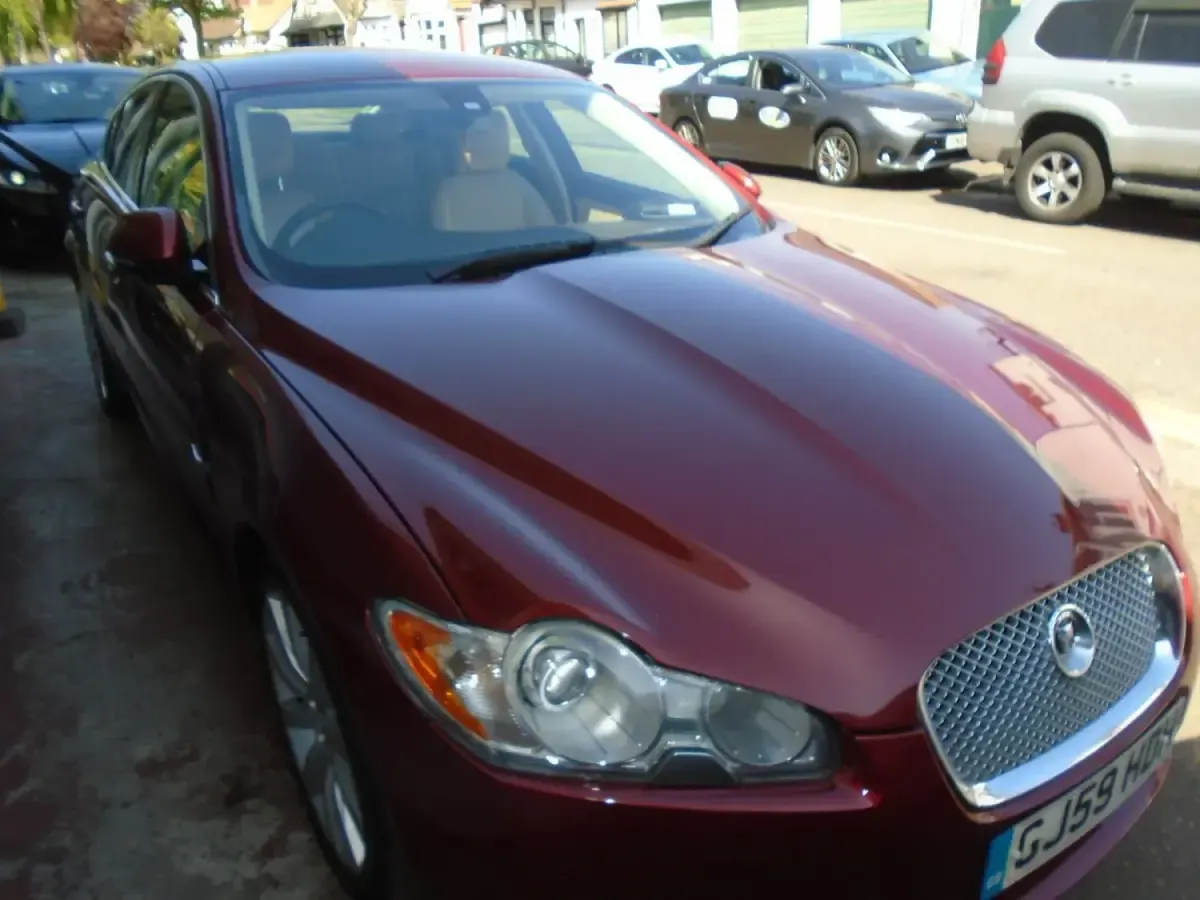 Used Jaguar XF Premium Luxury 2009 Red Sedan