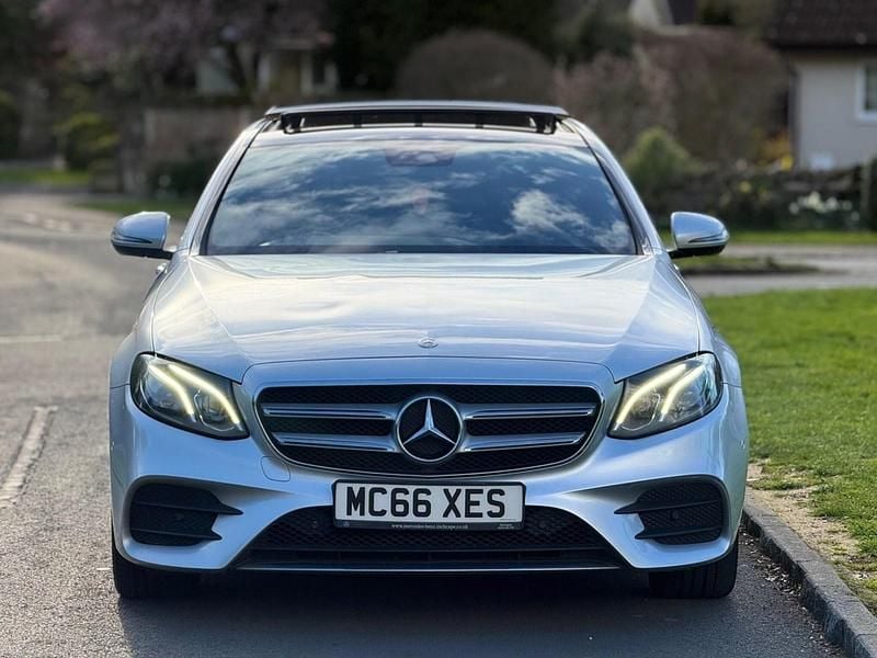 Used Mercedes E220 AMG Line Premium 2017 Silver Sedan