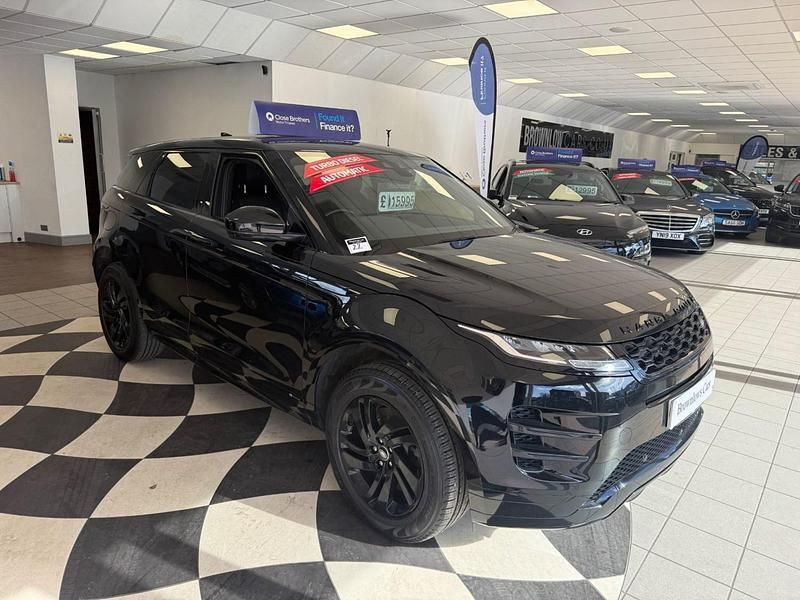 Used Land Rover Range Rover evoque R-Dynamic 150 HP (110 kW) 2019 Black SUV