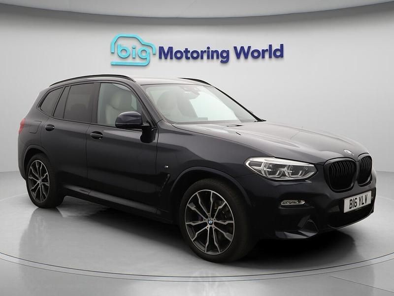 Black Used 2018 BMW X3 M Sport SUV | £24,700 (Fair price) - Image 1/4