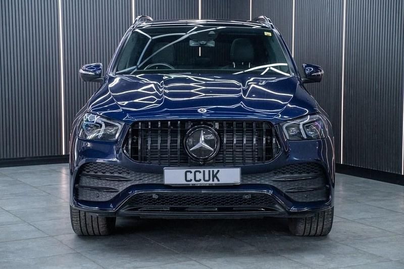 Used Mercedes GLE350 AMG line 320 HP (235 kW) 2021 Blue Estate