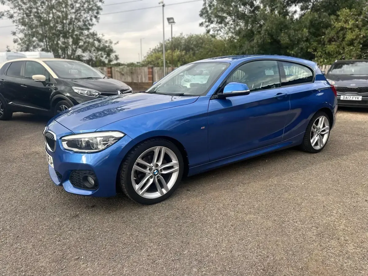 Used BMW 118 M Sport 136 HP (100 kW) 2016 Blue Hatchback