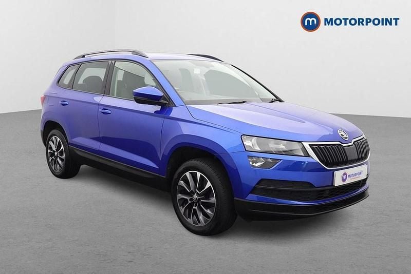 Blue Used 2020 Skoda Karoq SE Drive SUV | £14,999 (Good price) - Image 1/4