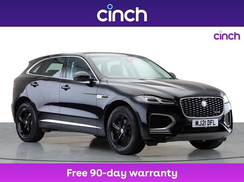 Black Used 2021 Jaguar F-Pace R-Dynamic SUV | £23,999 (Good price) - Image 1/3