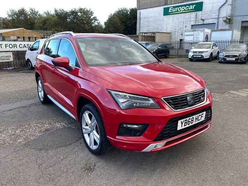 Red Used 2018 Seat Ateca FR SUV | £7,995 (Good price) - Image 1/4