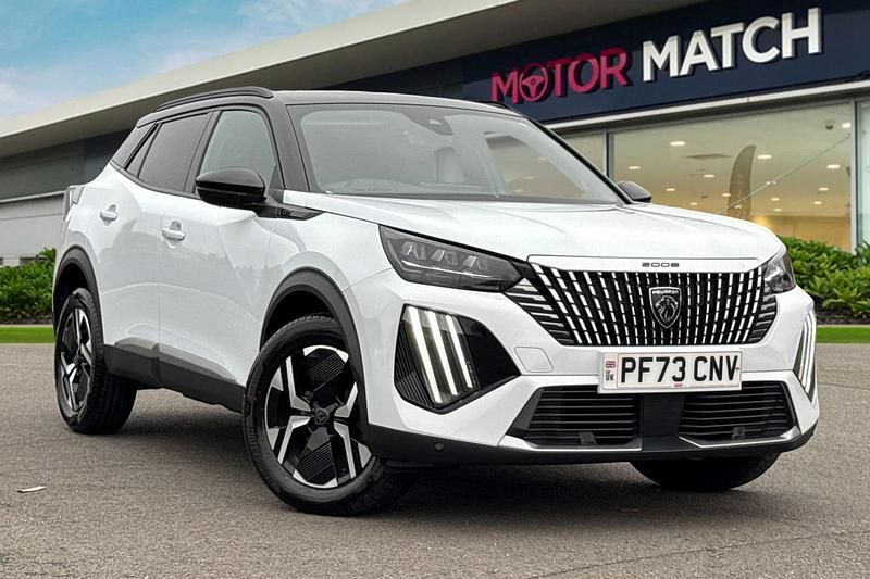 White Used 2024 Peugeot 2008 GT SUV | £15,500 (Good price) - Image 1/4