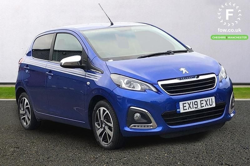 Blue Used 2019 Peugeot 108 Collection Hatchback | £8,199 (Fair price) - Image 1/4
