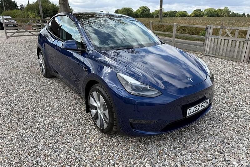 Blue Used 2022 Tesla Model Y Long Range SUV | £24,995 (Good price) - Image 1/1