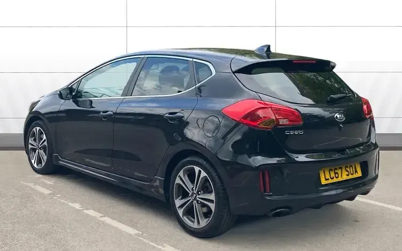 Używany Kia Ceed GT-Line 120 KM (88 kW) 2018 Czarny Hatchback