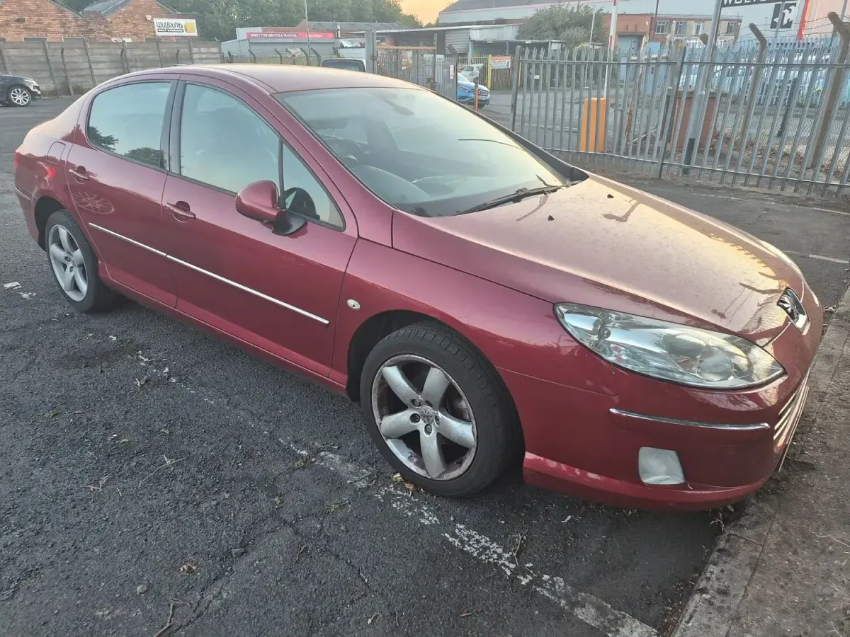 Used Peugeot 407 Sport 2009 Red Sedan
