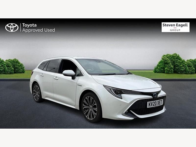 Used Toyota Corolla 2020 White Estate