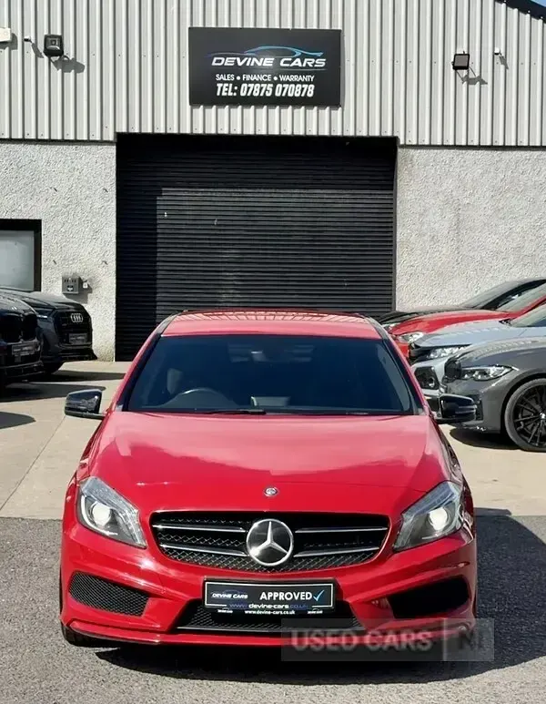 Używany Mercedes A200 AMG 136 KM (100 kW) 2014 Czerwony Hatchback